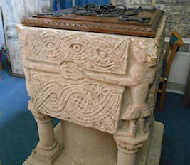 St Augustines Church Locking Font